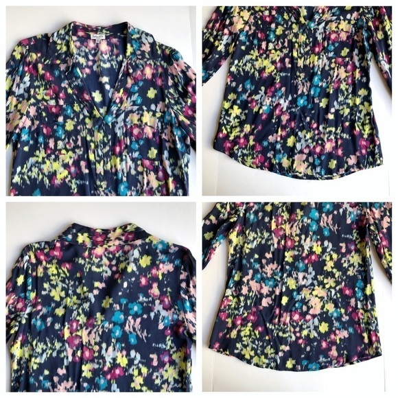 Splendid Floral Ikat Print Top - Picture 5 of 9